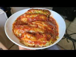 Smothered Cabbage Rolls