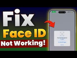 Fix Face ID Not Working - How to Face ID Not Working on iPhone?