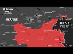 Russian Invasion of Ukraine: Pokrovsk Offensive - Every Day [Aug 6 to Jan 20 2025]