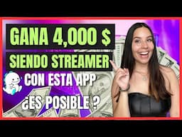 SE PUEDE VIVIR DE SER STREAMER ? Ganó 4,000 $ al  MES 💕💸