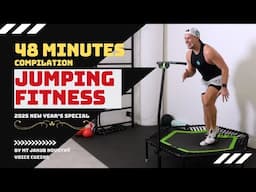 2025 JANUARY 48-Minute Mini Trampoline Workout: New Year’s Special Sweat Fest!