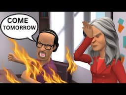 YOU WILL NEVER POSTPONE ANYTHING UNTIL TOMORROW AFTER WATCHING THIS #christiananimation