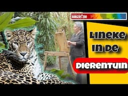 Dieren tekenen in dierentuin Burgers Zoo - Sri Lanka Panter - Dier 5