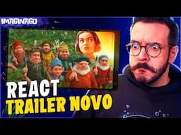 REACT BRANCA DE NEVE - Trailer Oficial Dublado #imaginews