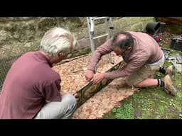 The Glass Painter's Method: installing a stained glass window in an ancient English church