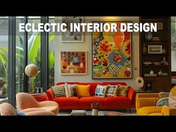 ECLECTIC INTERIOR DESIGN -  TELL YOUR STORY THROUGH YOUR DECOR