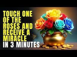 🤩🌹 TOUCH JESUS' ROSE TO RECEIVE A MIRACLE TODAY! GOD'S MESSAGE FOR YOU