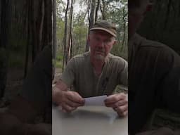 How to Make a Simple Compass using a Piece of Paper - Bushcraft Survival Australia