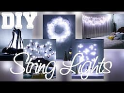 5 DIYs with String Lights