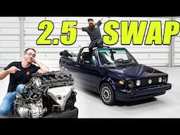 5 Cylinder Engine Swap in 24 hours | Complete Build