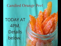 Candied Orange Peel