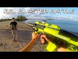 1v1 Gel Blaster Beach Battle — (YaGee DGR: LEI)