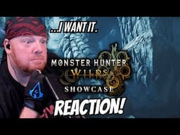 Krimson KB Reacts - I WANT IT - Monster Hunter Wilds Showcase