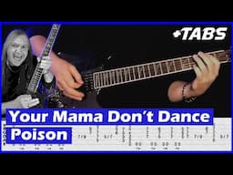 Your Mama Don't Dance Guitar Lesson