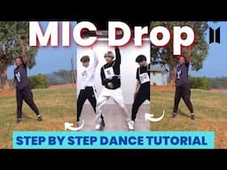 BTS ‘MIC Drop’ Dance Tutorial | Easy Step-by-Step for Beginners!