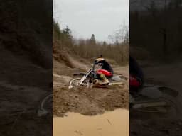 Shredding a Kawasaki KDX250 2-Stroke