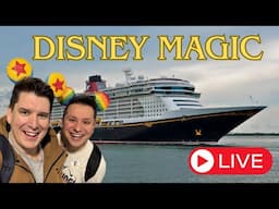 Embarkation LIVE FROM THE DISNEY MAGIC| Embarking Disney Cruise Line