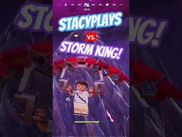 StacyPlays vs. Storm King! | LEGO Fortnite #AD