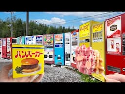 Japan’s Biggest Retro Vending Machine Wonderland – Over 100 Machines 🍔 🍭 🍜 🥤