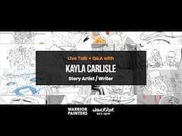 Live Talk + Q&A with Kayla Carlisle, Story Artist & Writer for Animation