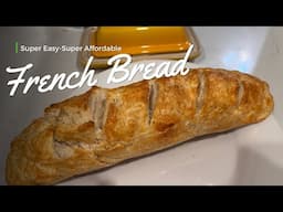 This French Bread Cost Me 50 cents to Make - Super Easy Too!!!