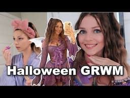 GRWM for a Halloween Party | *very TMI girl talk*