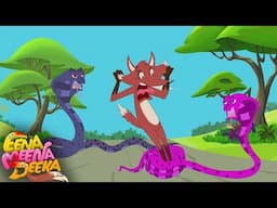 Snake Charmer: Slippery Serenades and Sassy Snakes! 🐍🎵| Eena Meena Deeka | Videos for kids