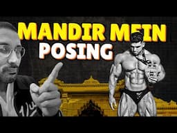 CONTROVERSY ! Bodybuilder ne kari mandir mein posing - Tarun Gill Talks