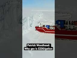 Patrick Woodhead on why gas in Antarctica is more expensive than champagne. #antarctica #explorer