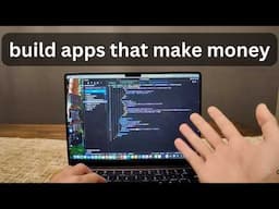 How I Code Apps SOLO That Actually Make Money (Idea + Build + Marketing Guide)