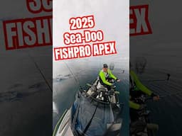 2025 SEA-DOO FISHPRO Apex catching fish, 300 horsepower fishing weapon #seadoo #fishproapex #jetski