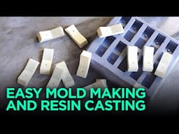 Silicone Mold Making & Resin Casting Tutorial | Easy DIY Step-by-Step Guide!