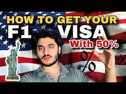 How to get your F1 USA visa 🇺🇸 with 50% percentage | Tips and Strategies | INFORMATIVE VLOG |