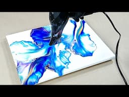 Dutch pour Painting with Guaranteed Cells