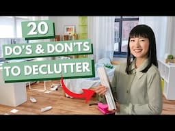 20 Practical Yet Powerful Do’s and Don’ts to Declutter Your Home in 2025 |  Minimalism and Declutter