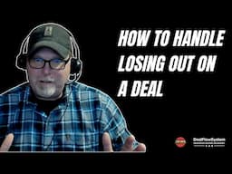 How to Handle Losing Out on a Deal