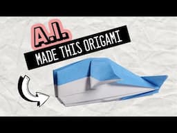 First AI Generated origami (That I know of)