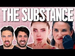 First time watching *THE SUBSTANCE* (its extremely gross)