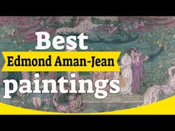 Edmond Aman-Jean Paintings - 30 Best Edmond Aman-Jean Paintings