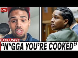 Chris Brown REACTS To ASAP Rocky LYING During Trial!?