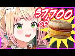 Nene's Dubious Plan to Buy 3500 Egg McMuffins for her Viewers [ENG]