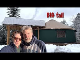 We had to move out | BIG FAIL on our off-grid home build | Rocket Mass Heater Part 8