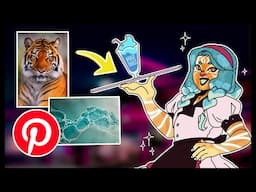 Turning Pinterest images into CHARACTERS 🌊💃 (CHARACTER DESIGN CHALLENGE)