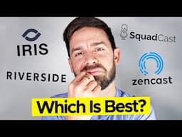 Detailed Comparison: Riverside vs. Iris vs. Zencastr vs. Squadcast