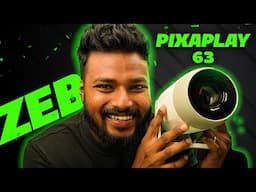 ഇവനുണ്ടെങ്കിൽ വീട് ഒരു കൊച്ചു THEATRE ആക്കാം | ZEBRONICS PIXAPLAY 63 MINI PROJECTOR