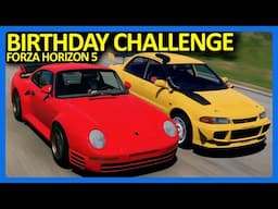 Forza Horizon 5 : Best Birthday Challenge!!