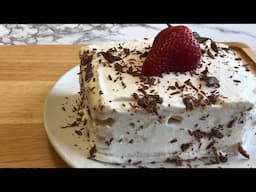 NO BAKE Tres Leches Cake | How to make Cake without Baking | Quick Tres Leche Cake | Anup Kitchen |