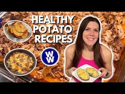 Healthy & LOW Point Potato Recipes | Twice Baked Potatoes | Sweet Potato Casserole | WeightWatchers