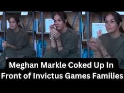 Meghan Markle Coked Up In Front of Invictus Games Families