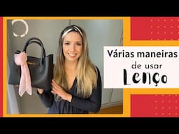 Várias formas de usar lenço | Aprenda a usar!